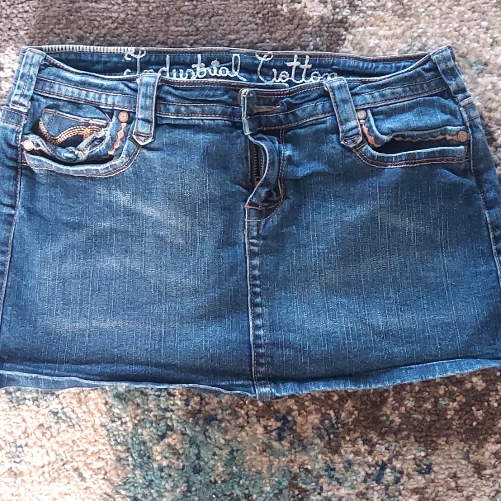 Summer blue jean shorts